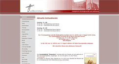 Desktop Screenshot of kirche-klettenberg.de